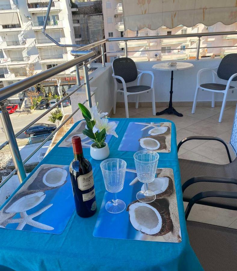 Luxury seafront apartments Saranda Chambre photo